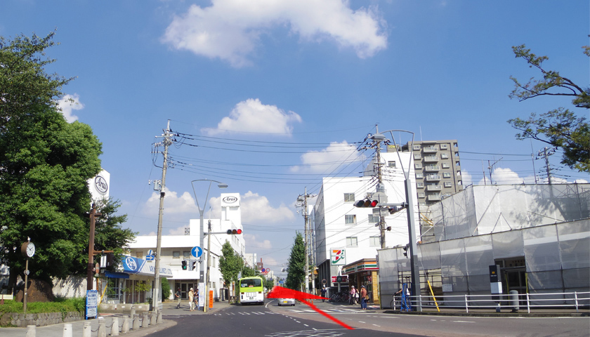 大宮駅からtweety IVY の道順3