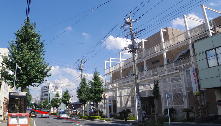 大宮駅からtweety IVY の道順4